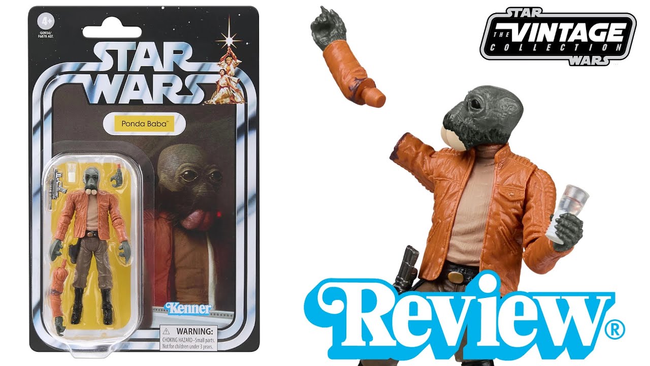 Star Wars The Vintage Collection Ponda Baba VC70 Reissue Review & Comparison!