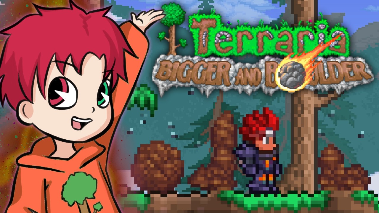 OSTATNI LIVE z TERRARII 🌳 TERRARIA 1.4.5: BIGGER AND BOULDER #17.5