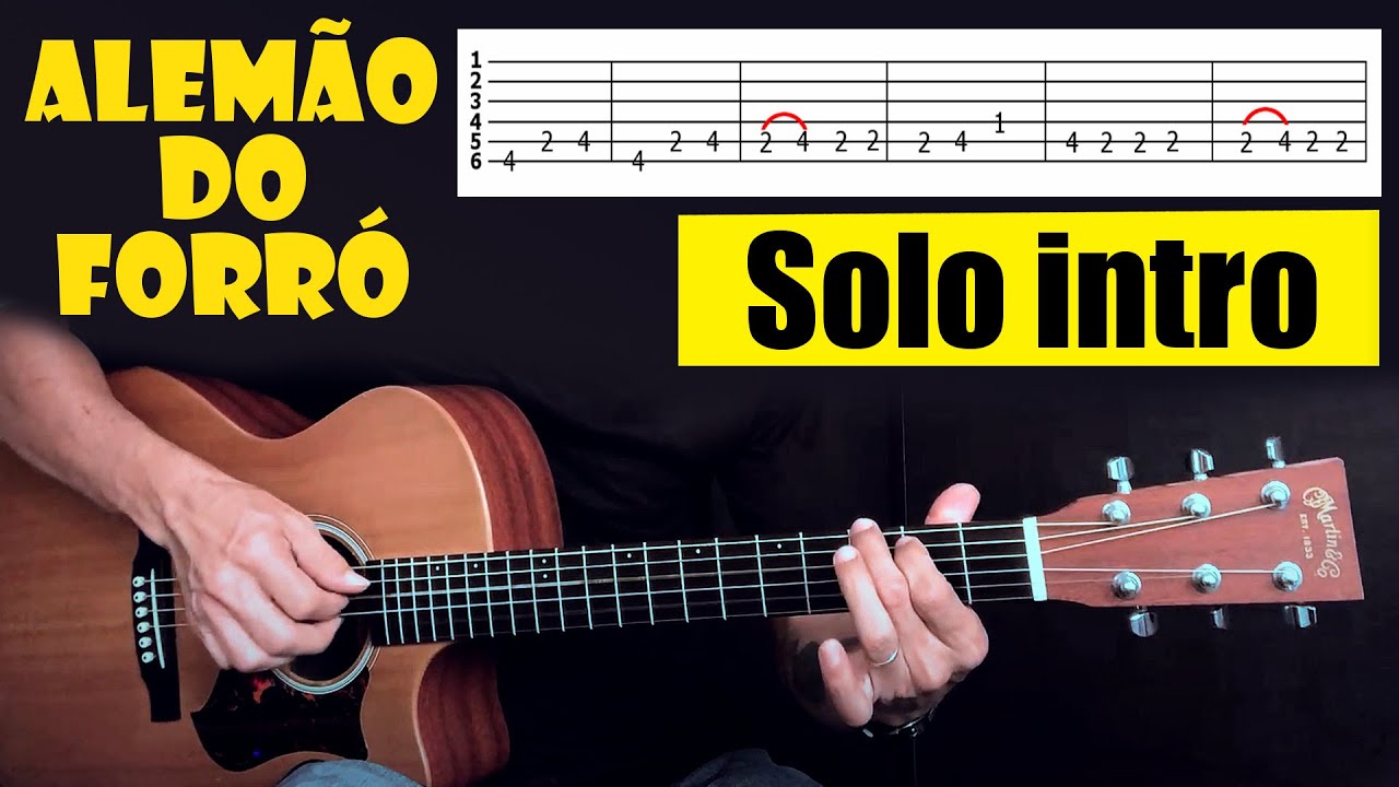 Alemão do Forró Fica Amor - (INTRO) Solo de Violão da