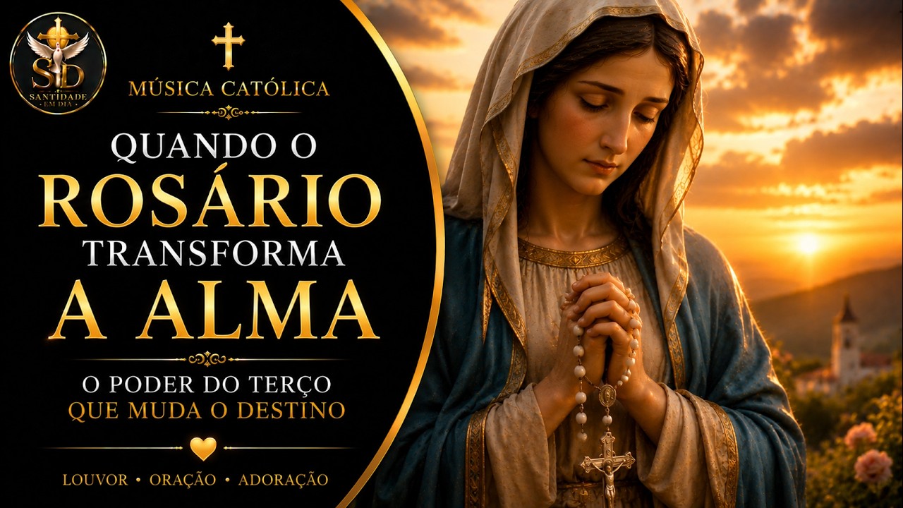 Quando o Rosário Transforma a Alma — Louvor Mariano #FéCatólica #mariasantissima  #OraçãoDoRosário
