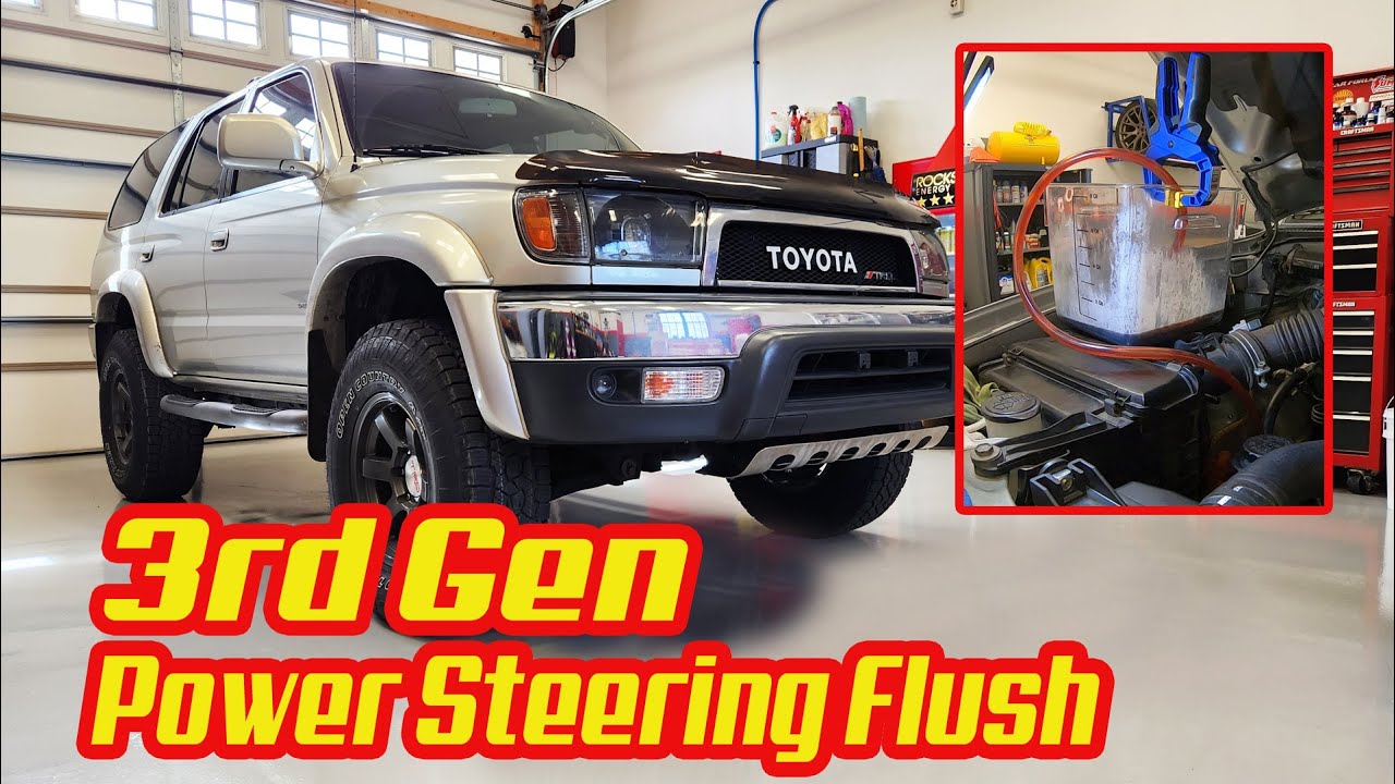 4Runner Power Steering Fluid Exchange Speedy's Garage Restoring a 3rd Gen 4Runner P8