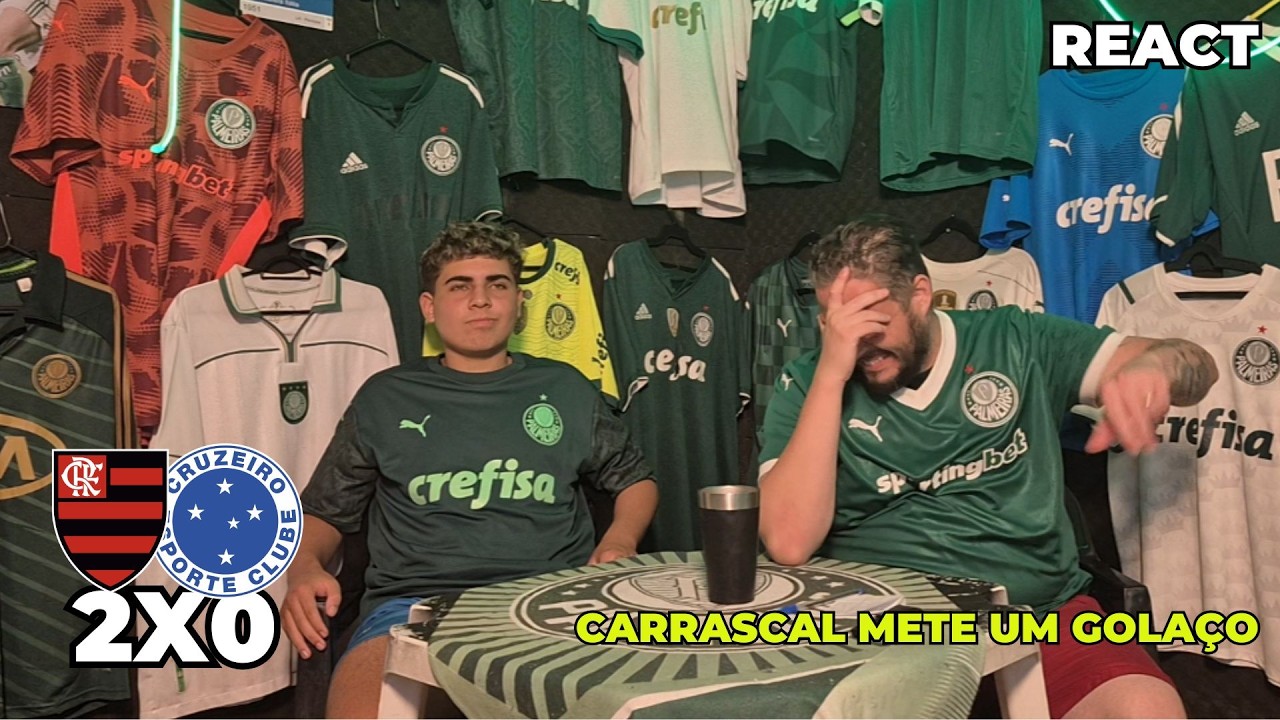 REACT FLAMENGO 2X0 CRUZEIRO | COM GOLAÇO DE CARRACAL GARANTE A VITÓRIA | 5ª RODADA BRASILEIRÃO 2026