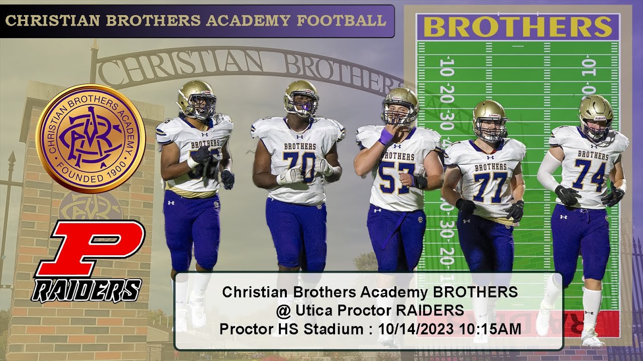 CBA Varsity Football @ Utica Proctor 10/14/2023 10:15AM