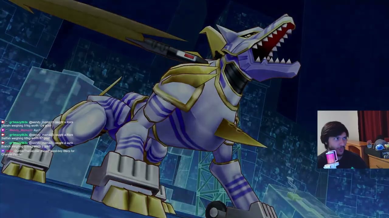 Leomon wants to spar (Digimon: Hacker's Memory)