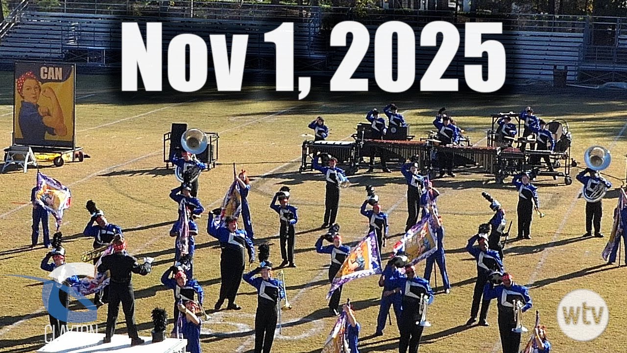 🎵 Clayton Highschool Marching Band | Cary Band Day - November 1st, 2025, 10:00 AM