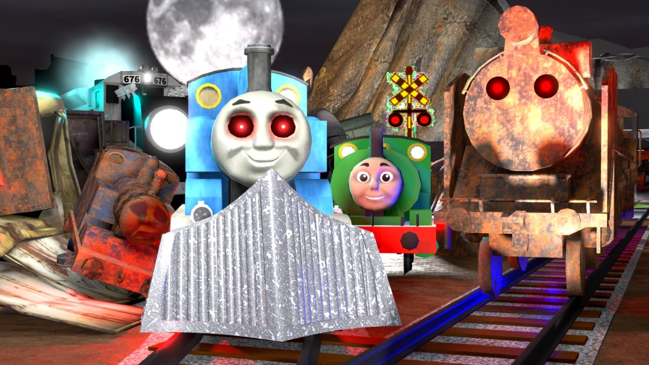 Thomas.exe Found A Train Hiding! (The Tunnel - Roblox)