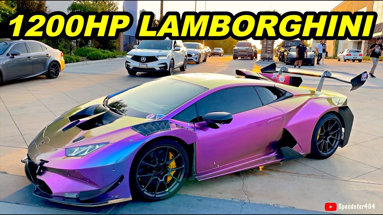 *ALEX CHOI* Insane 1200HP Lamborghini Huracan Downshift & Revving Sound! Porsche Launch Control