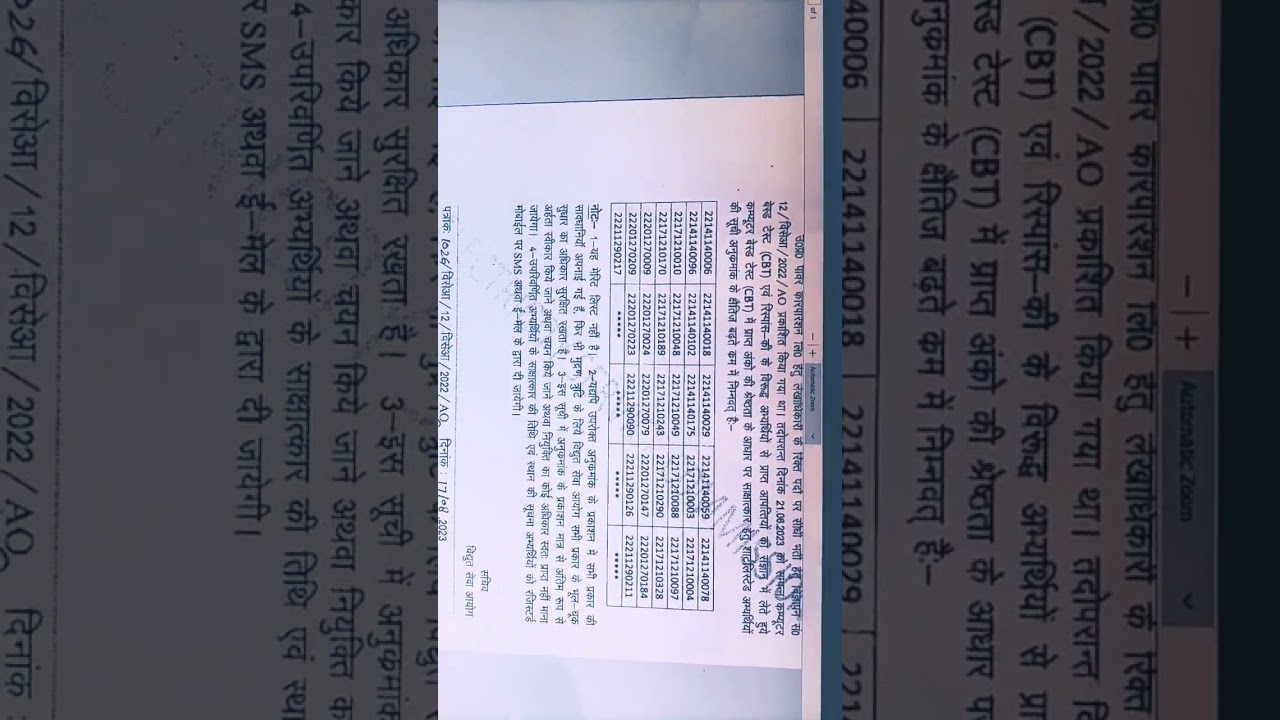 UPPCL Account Officer Result 2023 Out