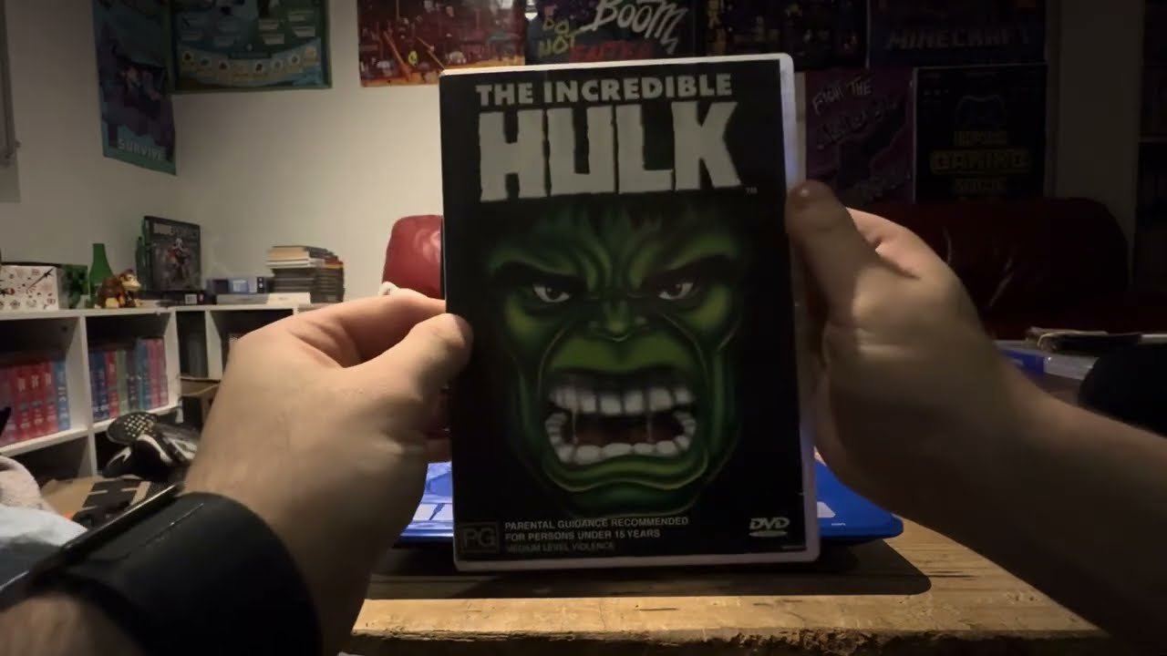 Opening to the Incredible Hulk Australia DVD 2003