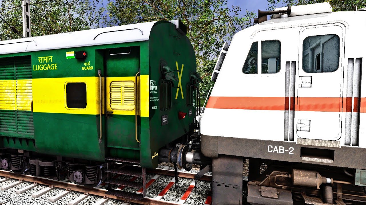 GARIBRATH EXP JOURNEY IN INDIAN TRAIN SIMULATOR || Bandra - Nizamuddin Garibrath