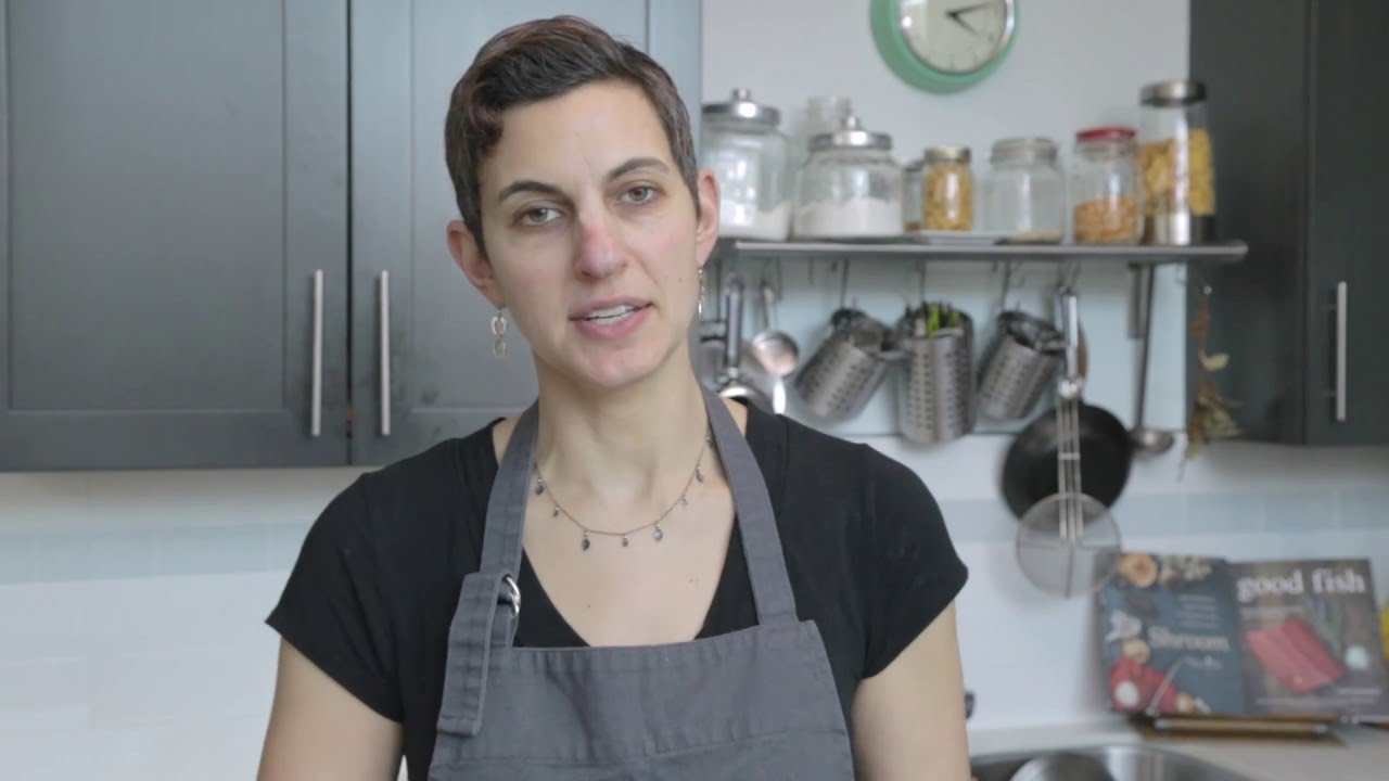 How to sear a piece of fish for crispy skin