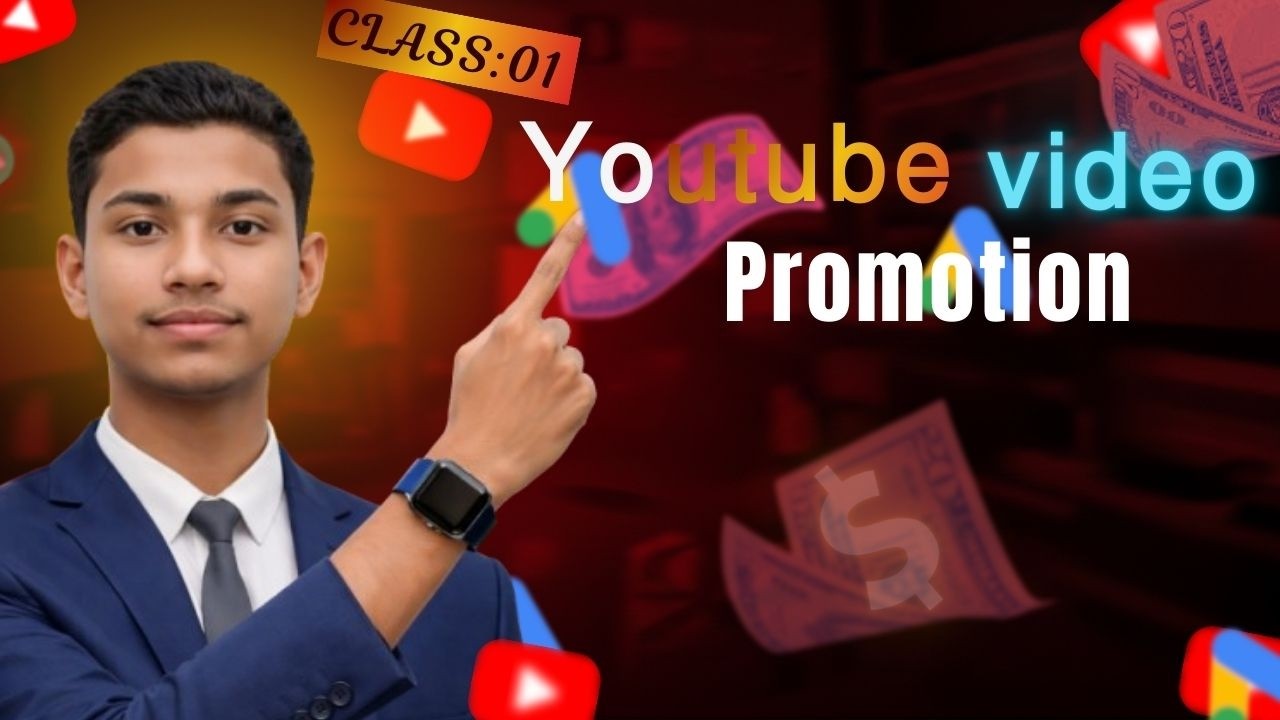 YouTube video promotion free full course 2026  Class: 1 | Video promotion Bangla tutorial