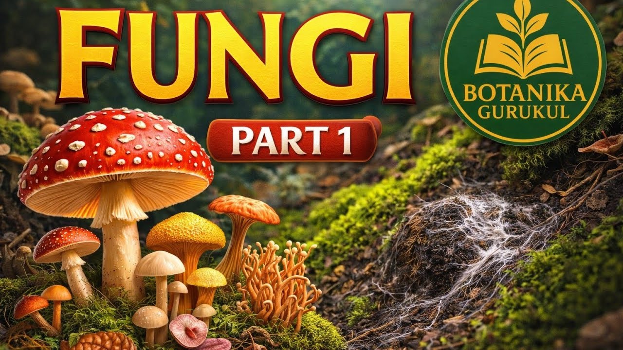 Kingdom Fungi Made Easy 🌿 | Tricks + Concepts | Part 1
