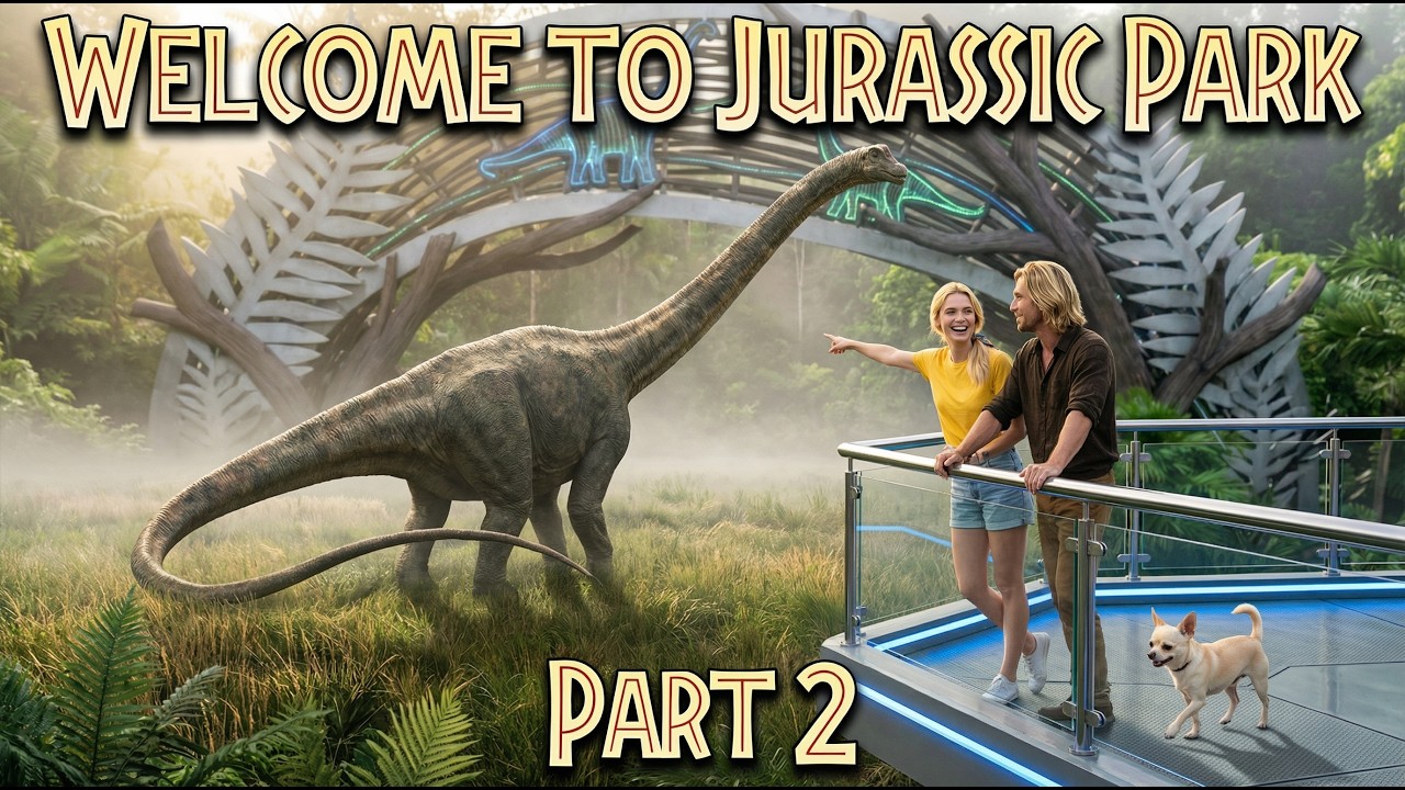 When Your Pet Dog Gets Loose in Jurassic Park | Welcome to Jurassic Park! Part 2