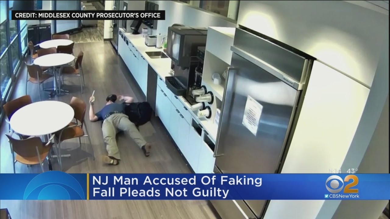 NJ Man Pleads Not Guilty To Faking Fall
