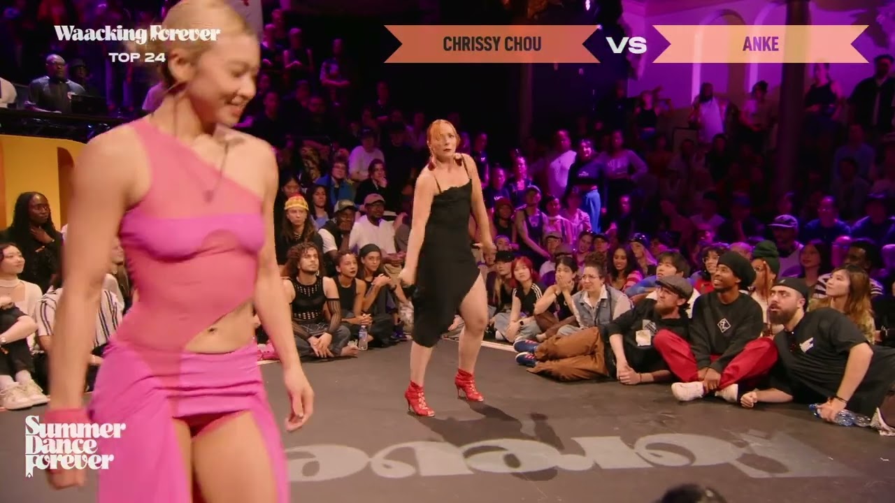 Chrissy Chou vs Anke TOP 24 Waacking Forever | Summer Dance Forever 2024