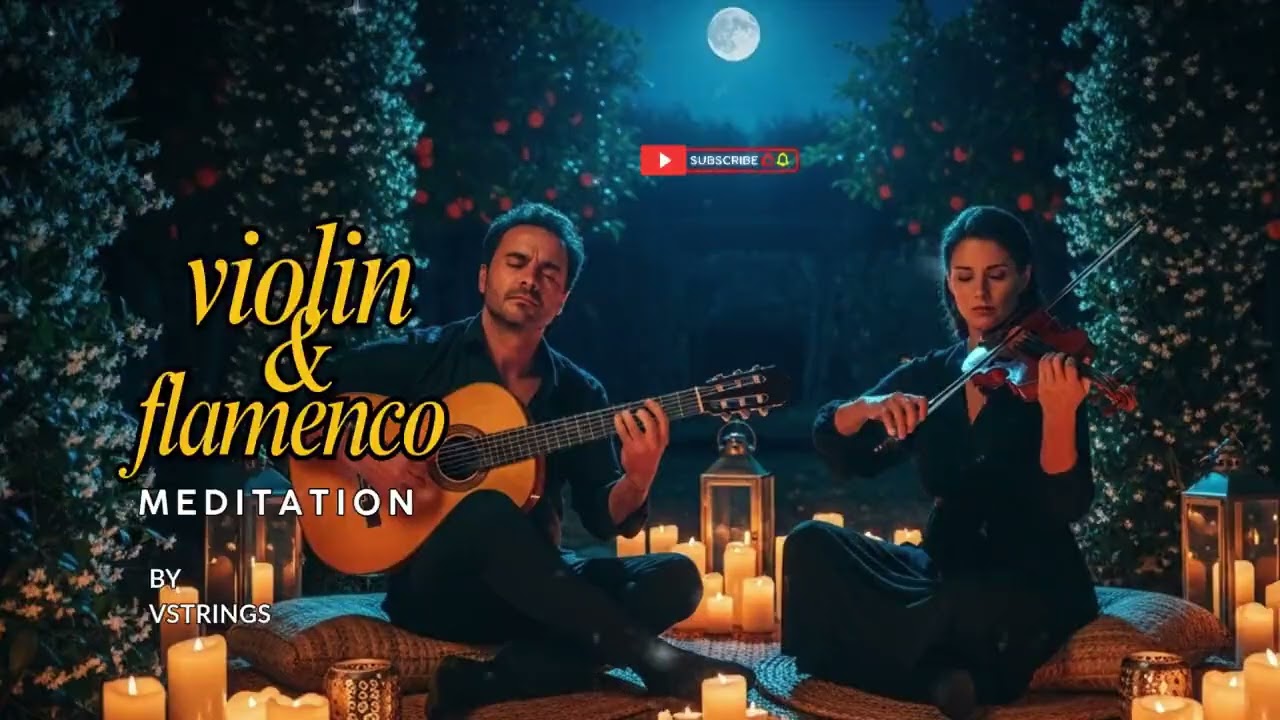 Flamenco Guitar & Violin Meditation Music ✨ Andalusian Sounds for Mind Balance
