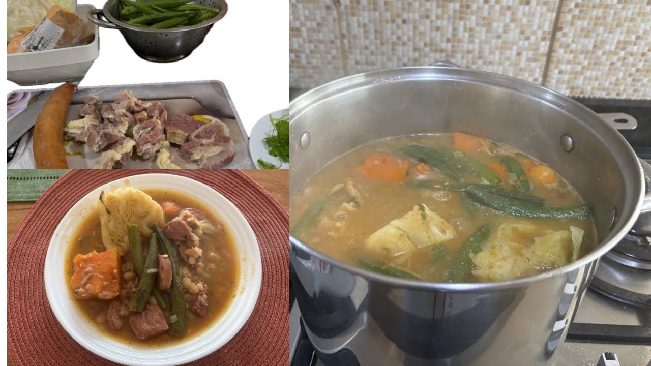 O Melhor Feijão da Vida! 😋 Feijão com tudo dentro.