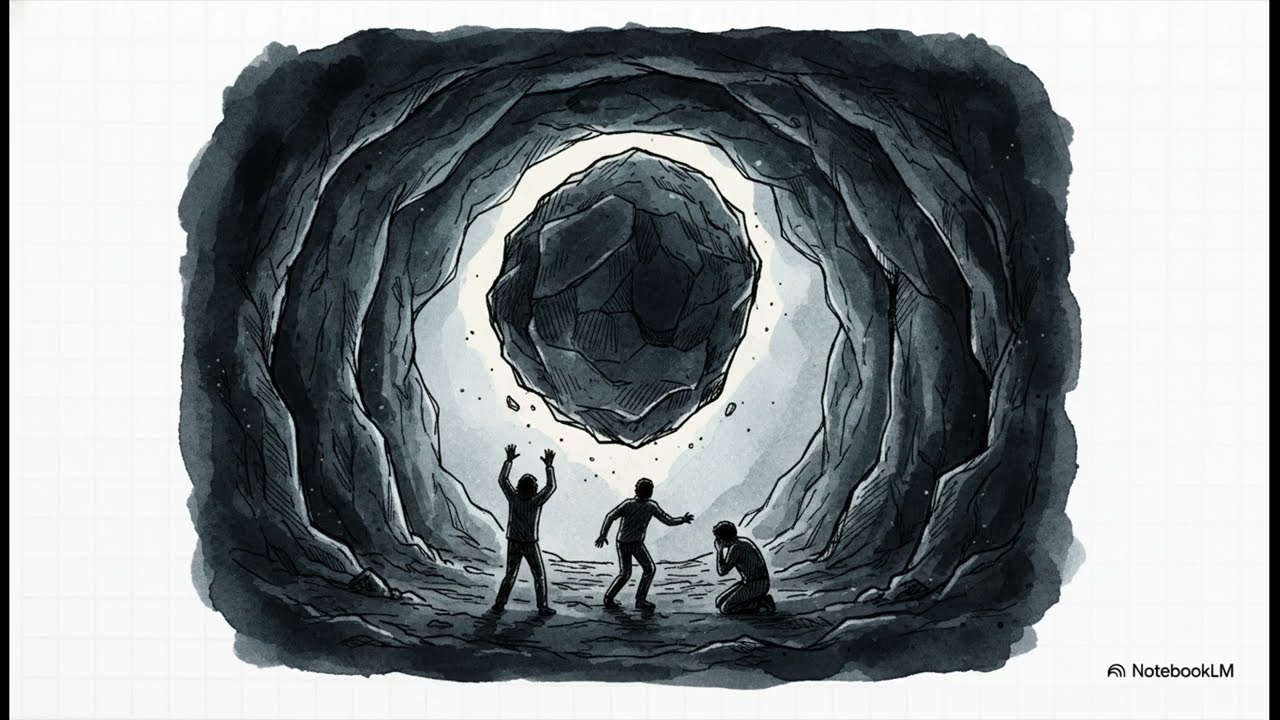 Three Men Trapped in a Cave