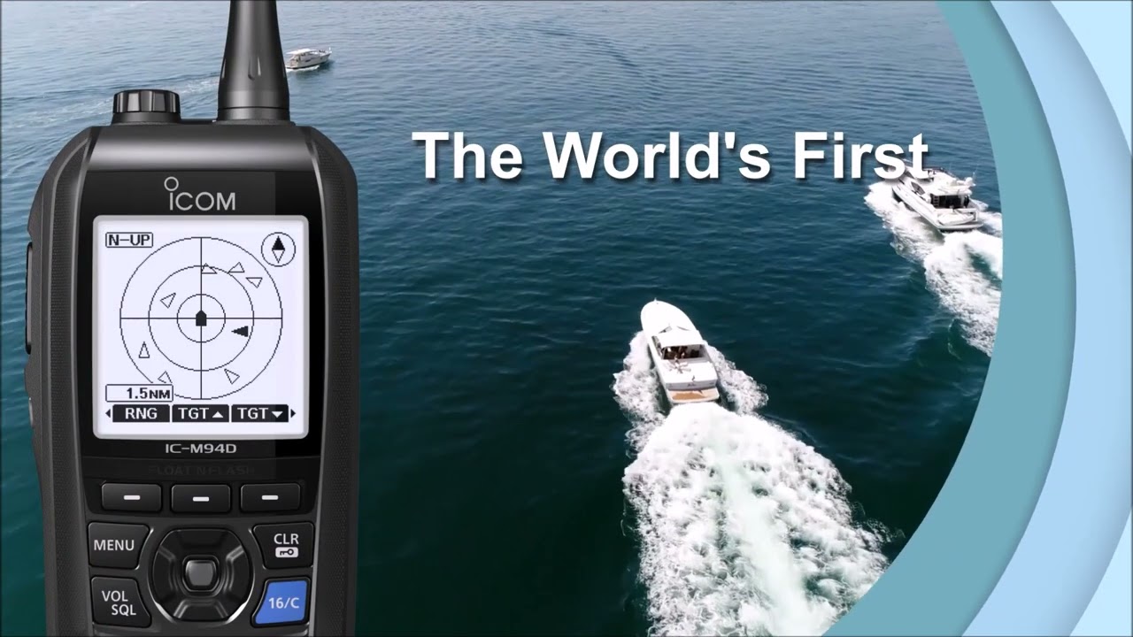 ICOM IC M94DE UKW Handfunkger&auml;t