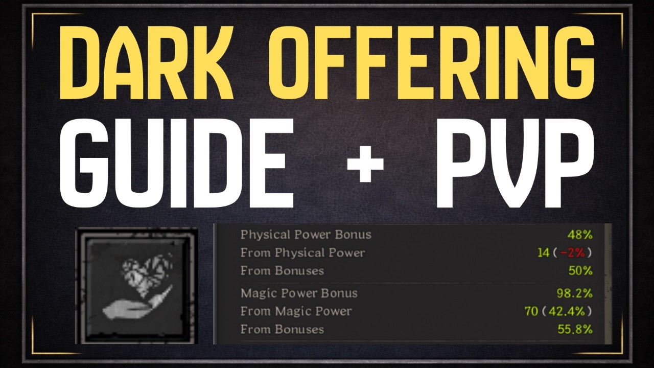Dark Offering Warlock 100% MPower Build Guide + PvP Clips | Dark and Darker