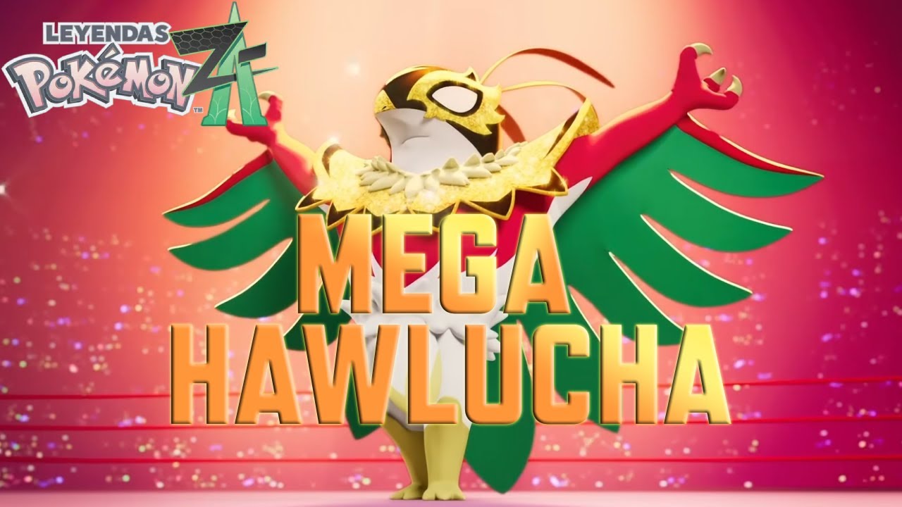 MEGA HAWLUCHA REVEAL POKEMON LEGENDS Z-A