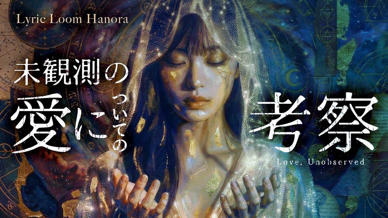 未観測の愛についての考察（Love, Unobserved） ｜AI Music Video｜Ambient × Poetic Electronica｜Lyric Loom Hanora