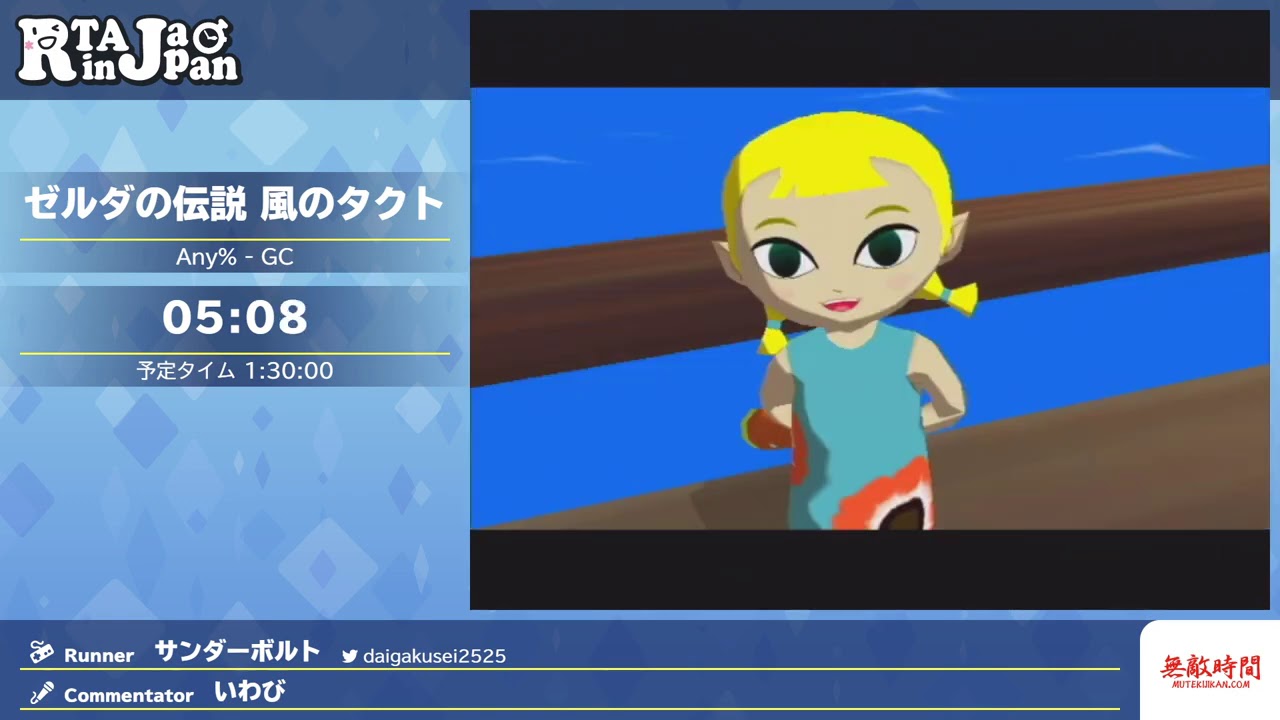 RTA in Japan Online 2020: ゼルダの伝説 風のタクト