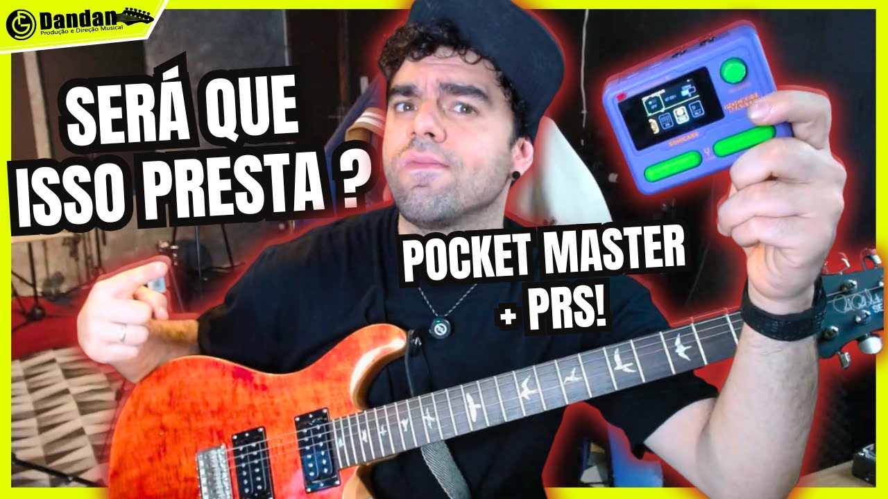 A POCKET MASTER É UM MONSTRO! DESSE TAMANHO ESSA PEDALEIRA HUMILHA VÁRIAS, TE GARANTO!