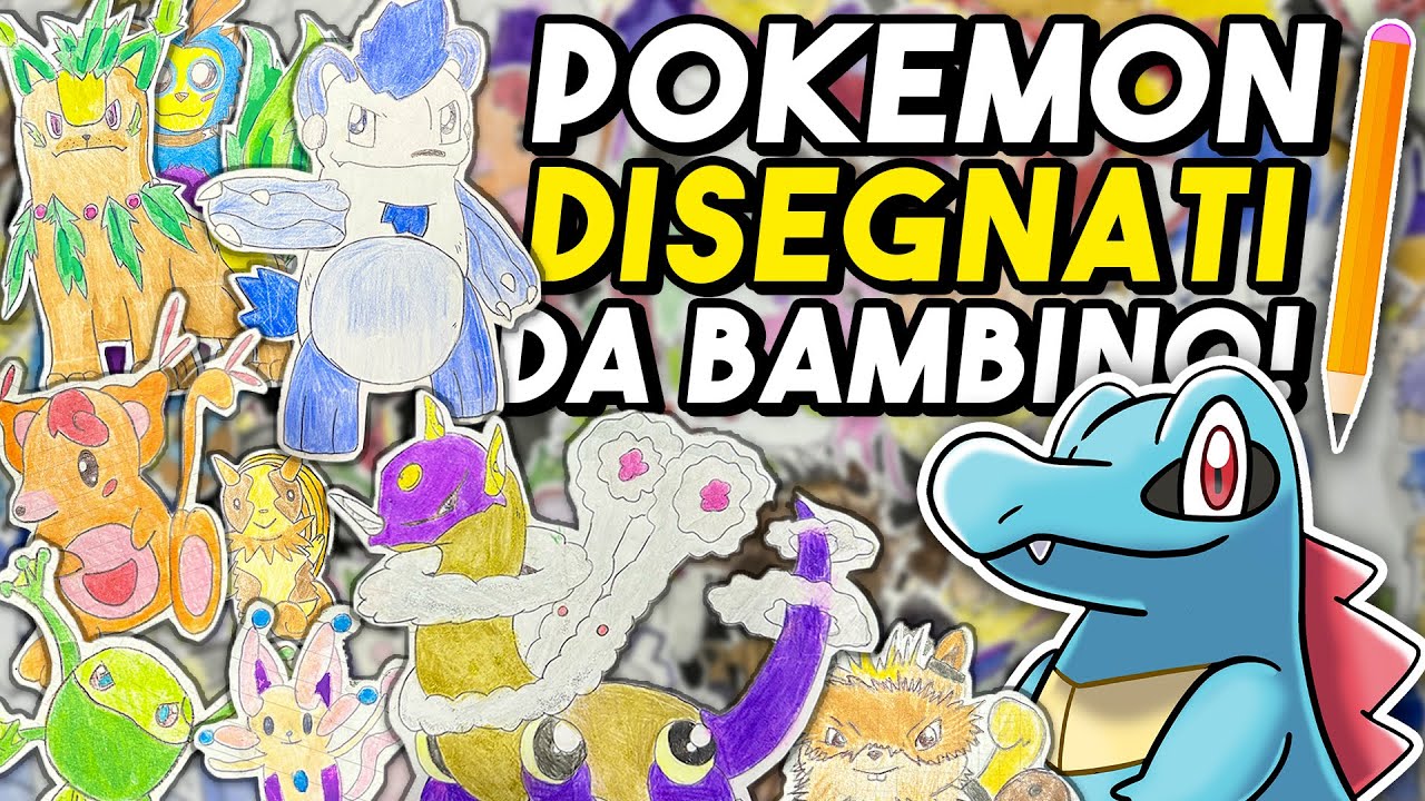 I Pokémon ASSURDI che ho INVENTATO da BAMBINO. Speciale 20K
