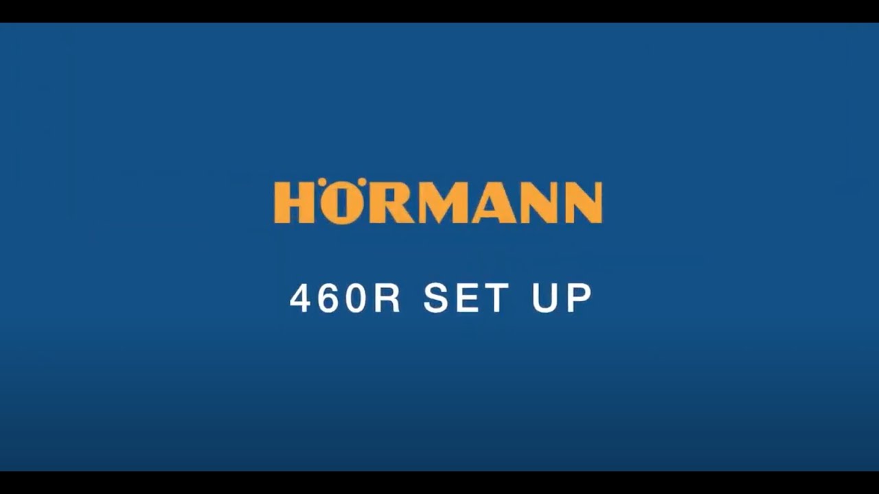 2) Set Up: 460R