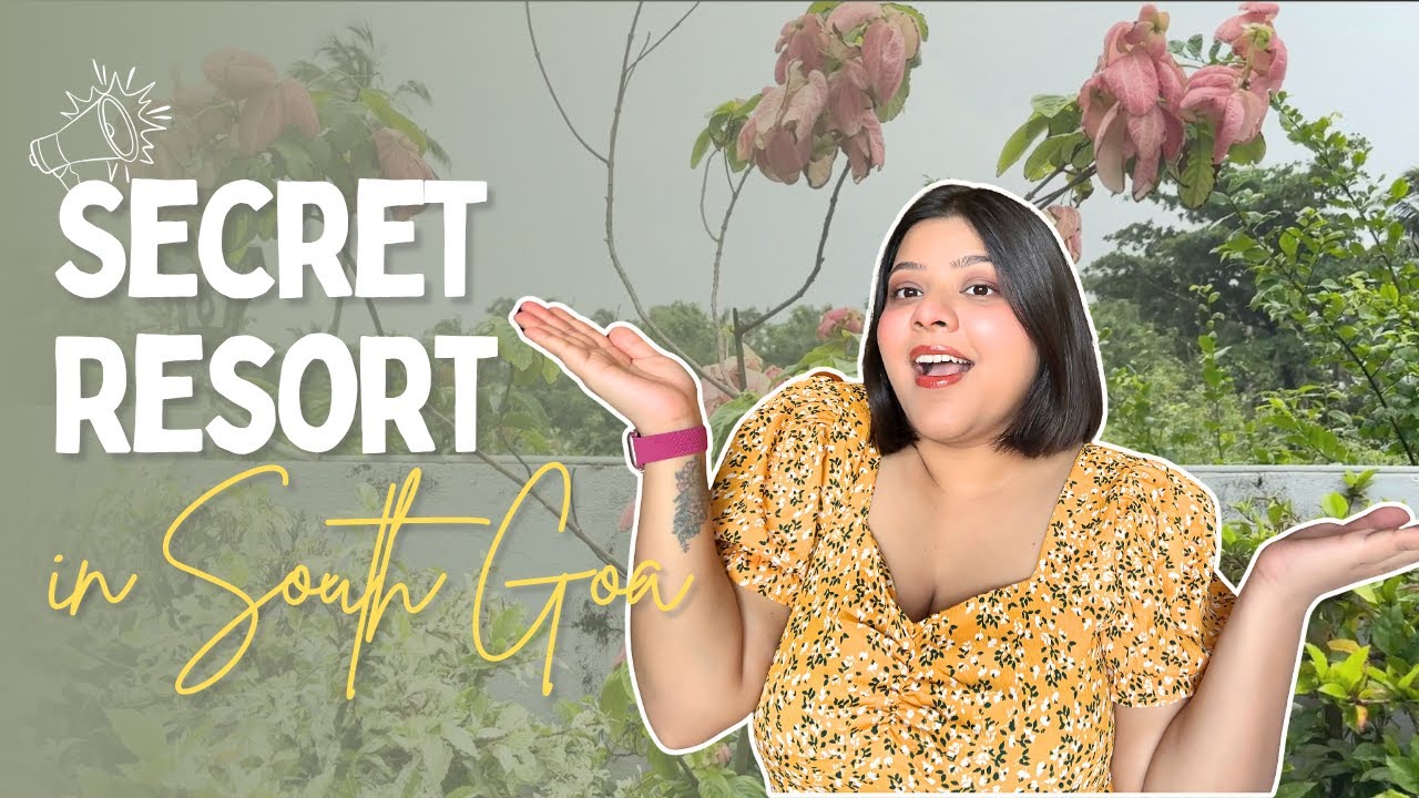 Silent Tour of a Hidden Gem Resort in South Goa 🌴 Peaceful *With actual sounds* #resort #underrated