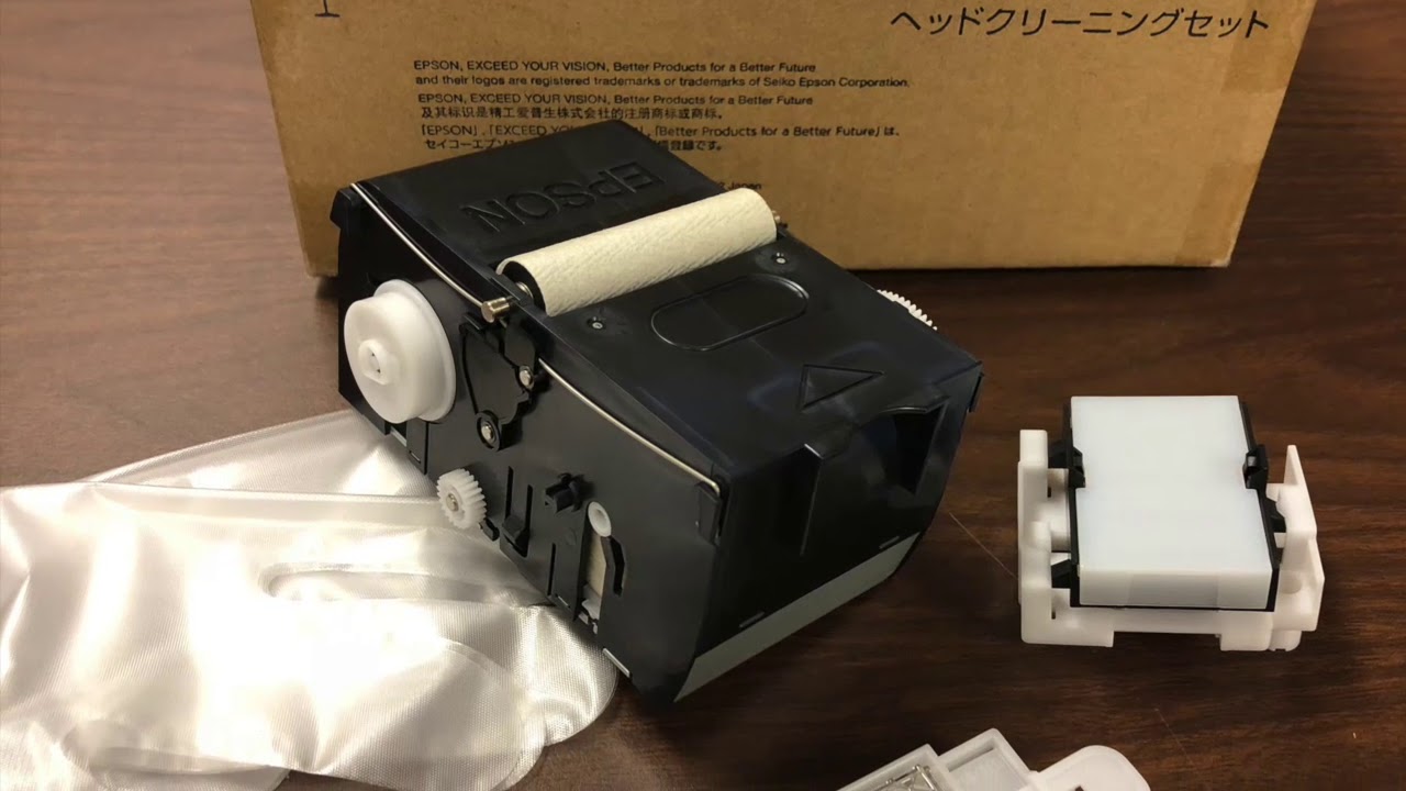 Maintenance: Epson SureColor-F2100 Direct to Garment Printer