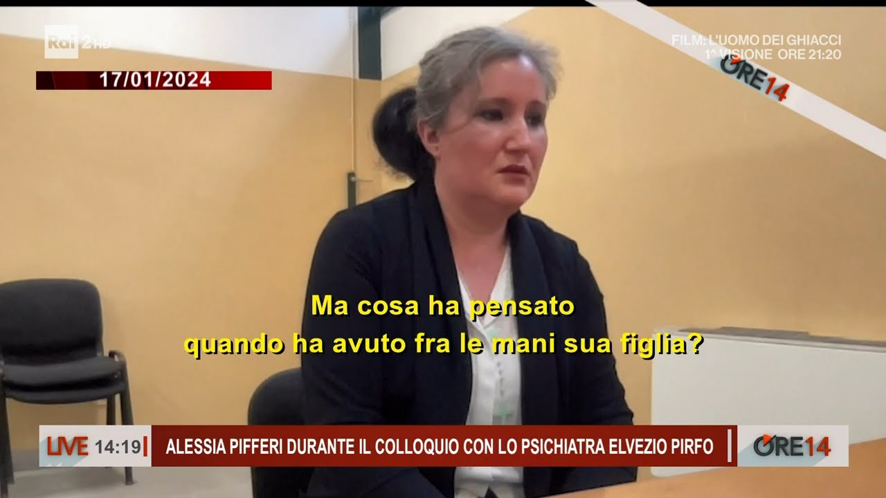 Alessia Pifferi allo psichiatra: 