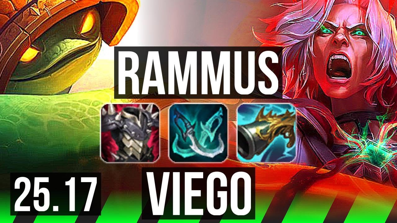 RAMMUS vs VIEGO (JGL) | 44k DMG, Legendary | EUW Master | 25.17