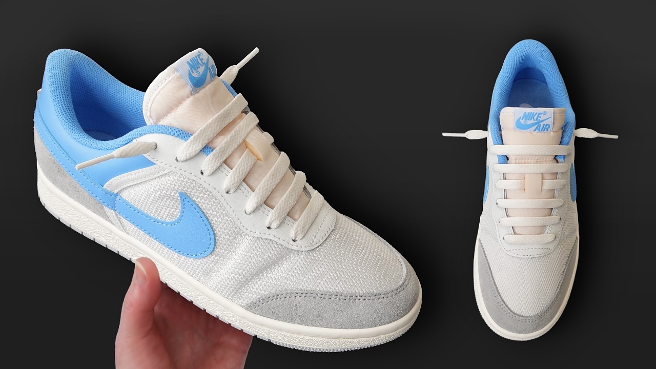 HOW TO LACE JORDAN SKYLINE LOW | AIR JORDAN SKYLINE LOW BAR LACE STYLE