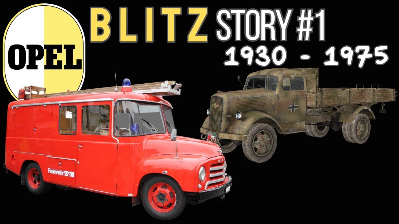 История Opel Blitz № 1 (1930 - 1975) - Грузовик во всех формах