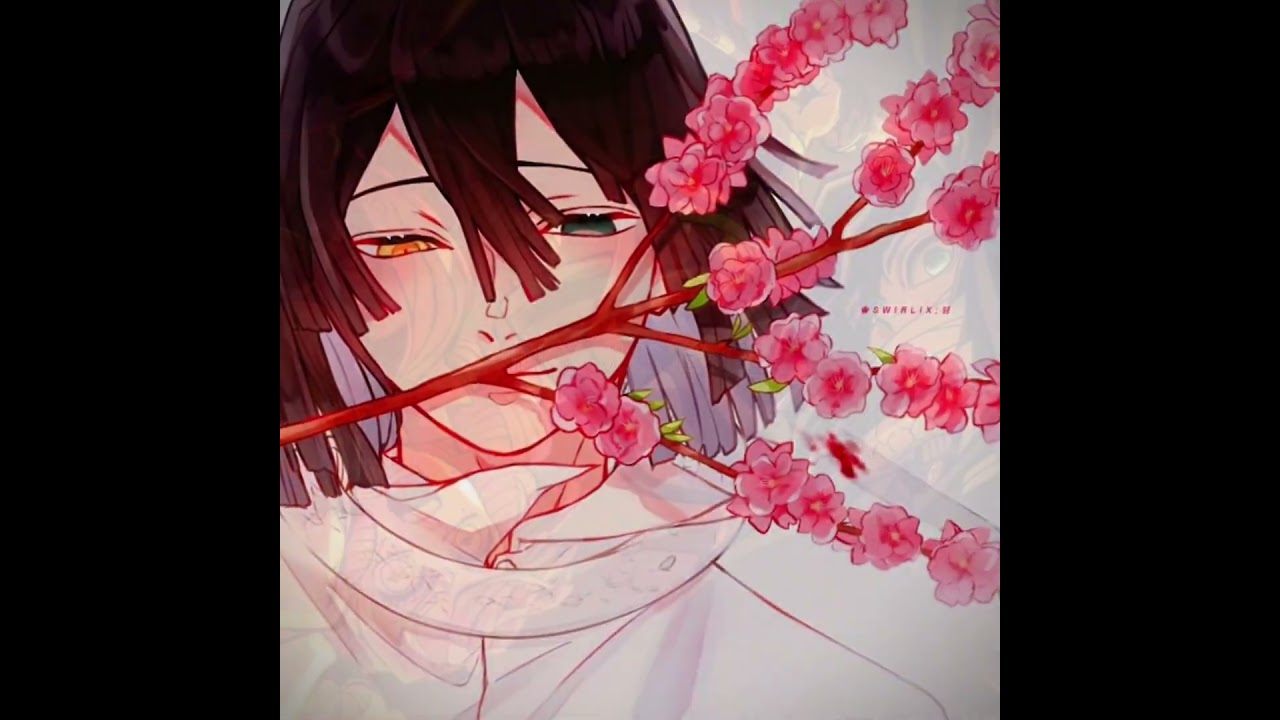 Seeing him smiling makes me cry so bad.... #demonslayer #obamitsu #obanai