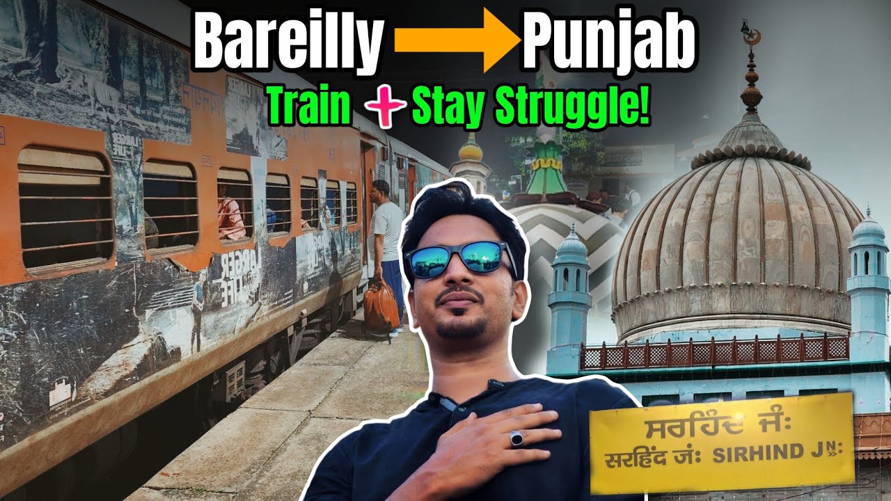 Bareilly to Sirhind Sharif | Urs e Razvi 2025 & Urs e Rabbani Journey | Train & Room Struggle Ep 01