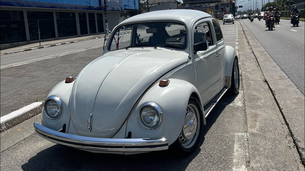 A TRANSFORMAÇÃO FINAL do Fusca! 😍 Funilaria, pintura e detalhes prontos