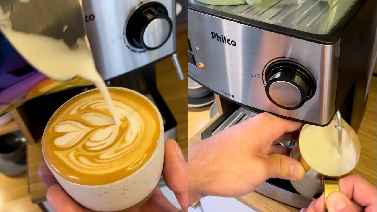 Setup de entrada cafeteira Philco 15 bar | Espresso, Vaporizar leite e Latte Art