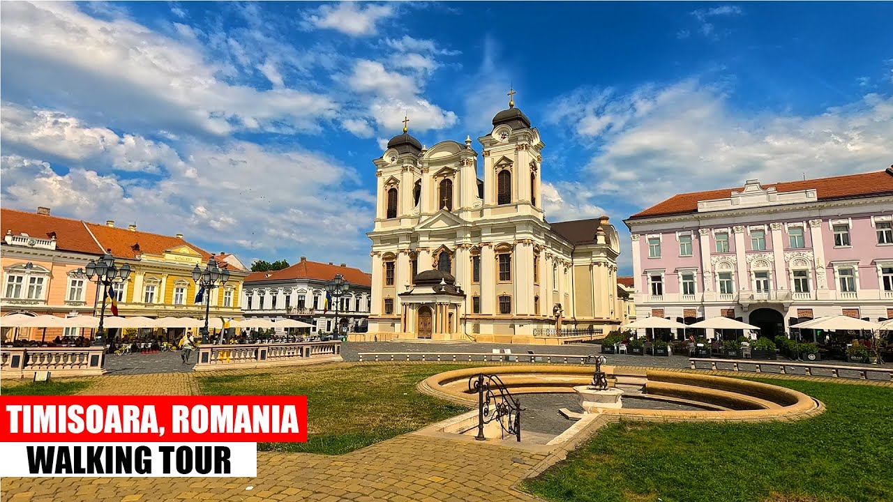 Discovering Timisoara, Romania - Walking Tour | The City of Innovations