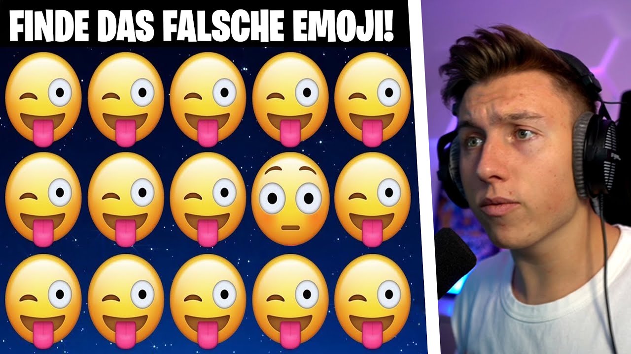 FINDE DAS FALSCHE EMOJI!