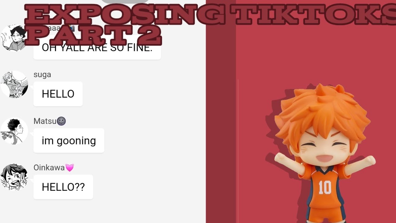 Haikyuu text exposing tiktoks part 2