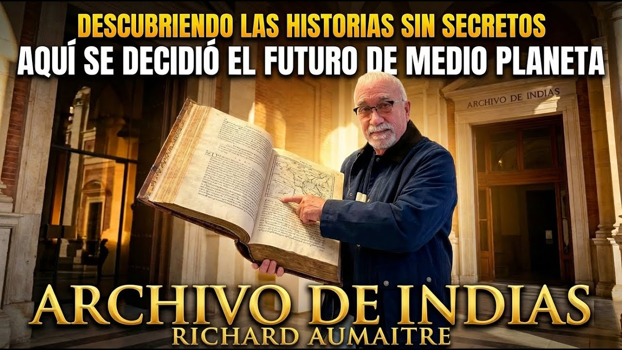 “El lugar donde se guarda la historia secreta del mundo (Archivo de Indias)”
