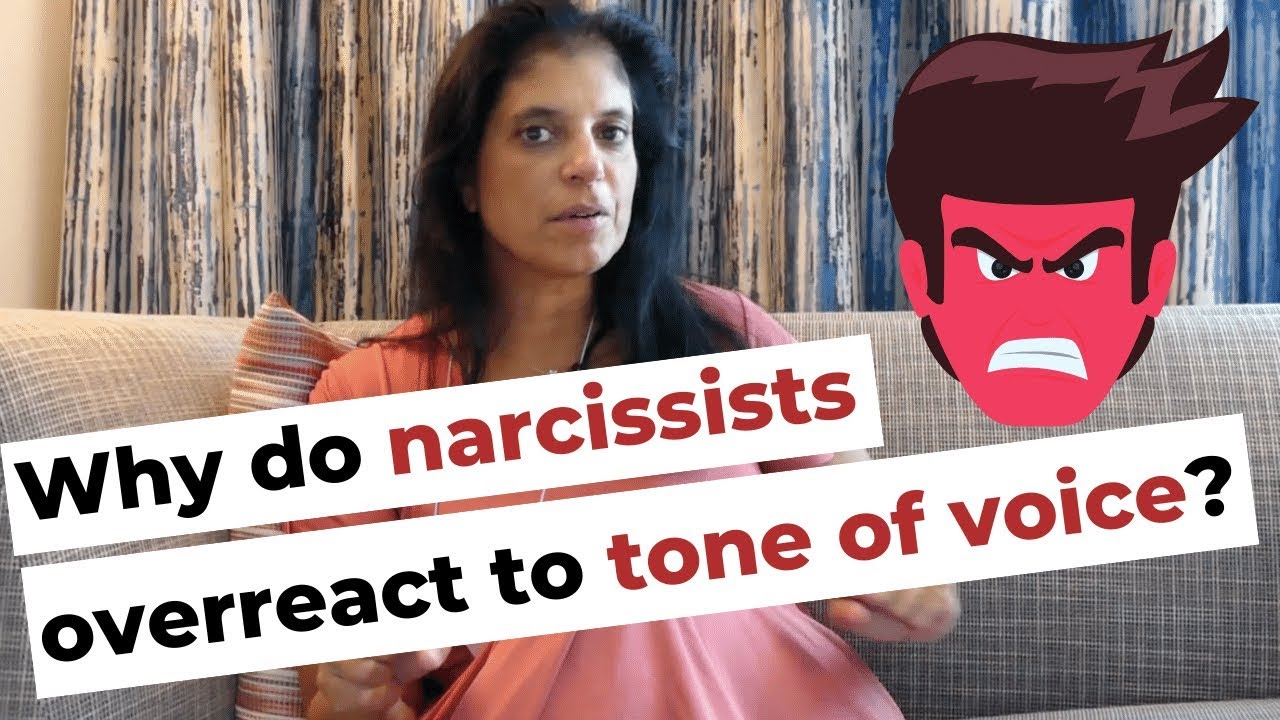 Why do narcissists overreact to tone of voice?