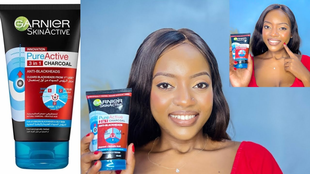 PURE ACTIVE 3in 1 GARNIER ANTI BLACKHEADS |REVIEW|