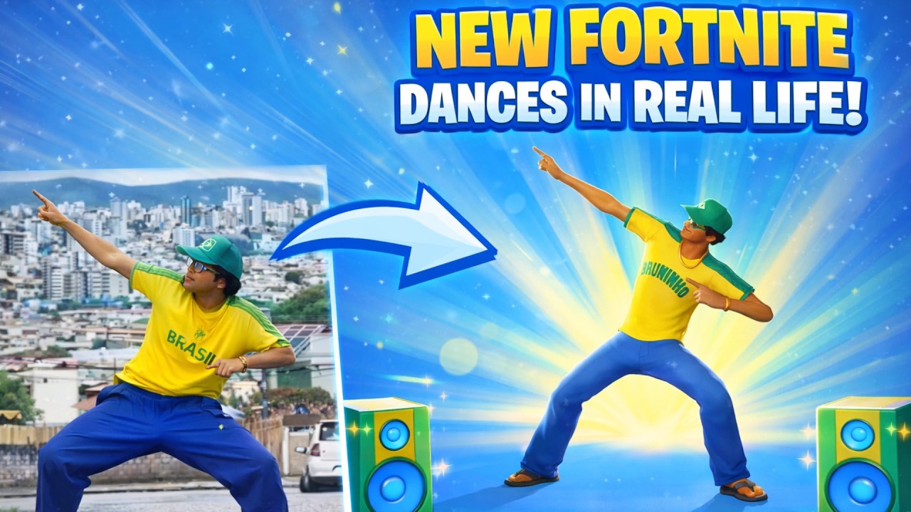 NEW Fortnite Dances in REAL LIFE! (2026 Update)