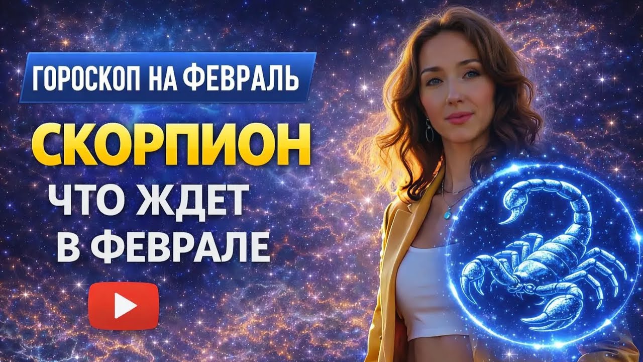 СКОРПИОН ♏️ ФЕВРАЛЬ ГОРОСКОП ОТ ТАТЬЯНЫ ИВАНОВСКОЙ 
