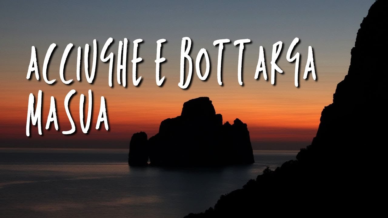 Climbing in Masua (Sardegna) - Acciughe e Bottarga